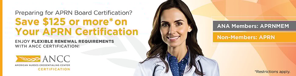 Save on All Certifications Promo Code APRNMEM ANCC Promo